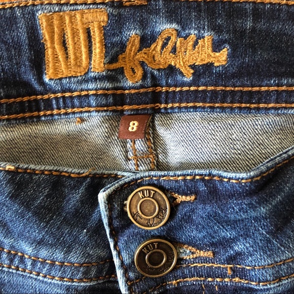 Kut from the Kloth cropped, cuffed jeans - Picture 3 of 3